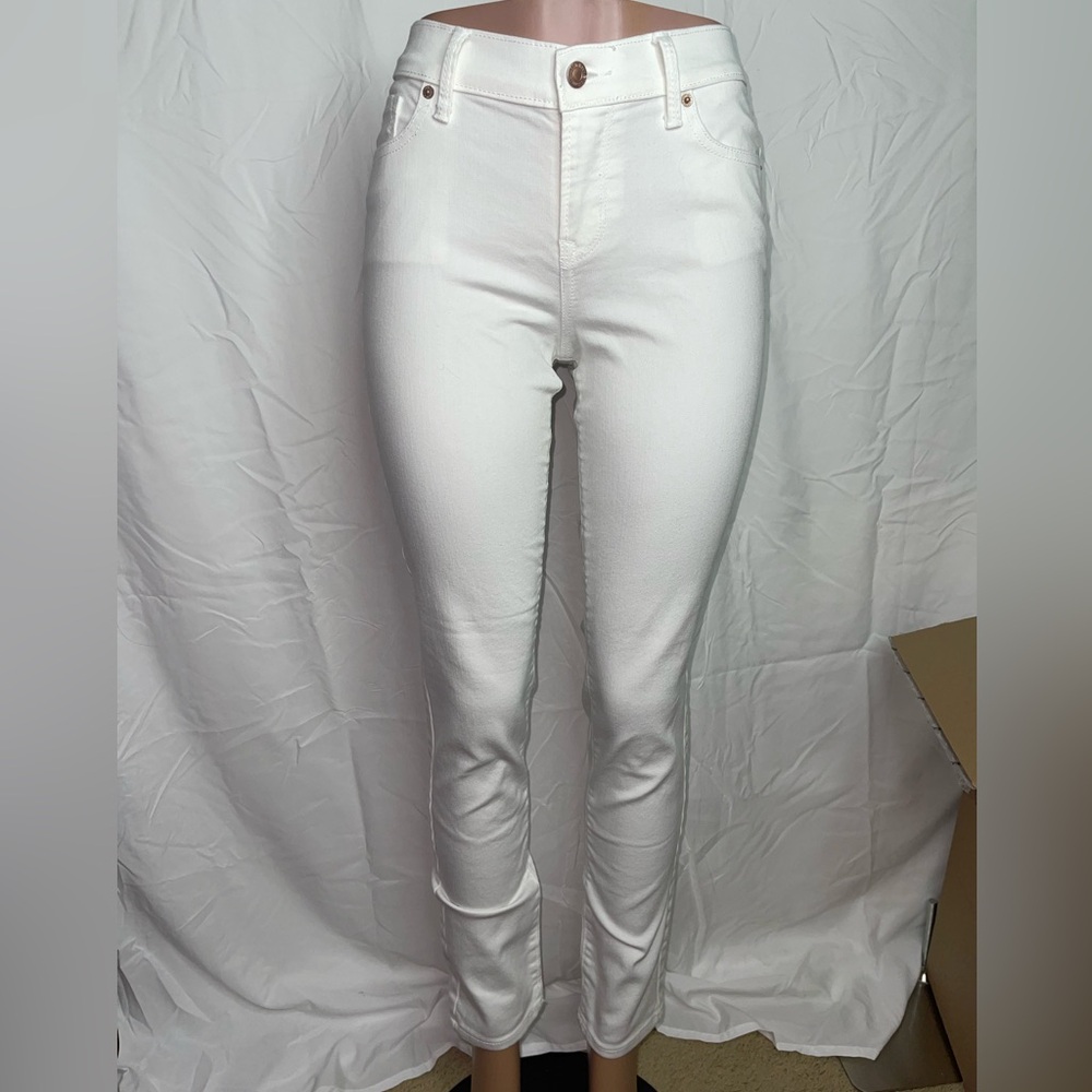 Old Navy Women's Bright White Skinny Jeans